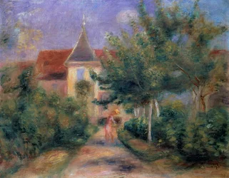 Renoirs Haus in Essoyes, 1906